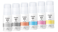 Canon GI63BK Black Ink For Canon G660 Mega Tank print